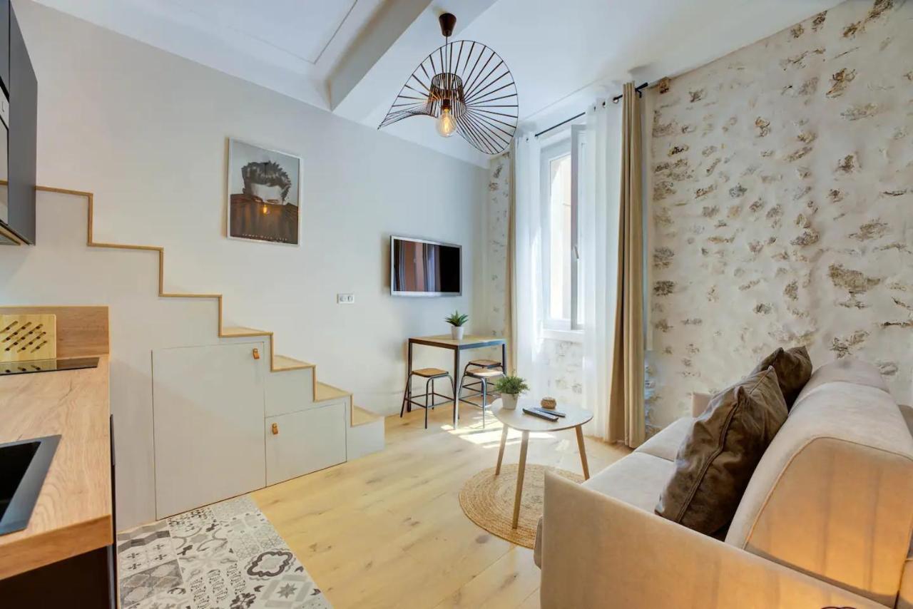 Duplex Studio Apt Mezzanine Near Shops & Cafes Antibes Exterior photo